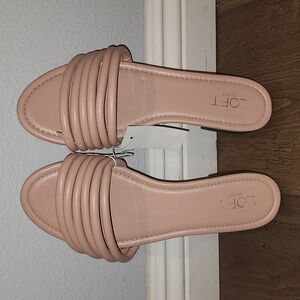 Loft Outlet Vegan Leather Slide